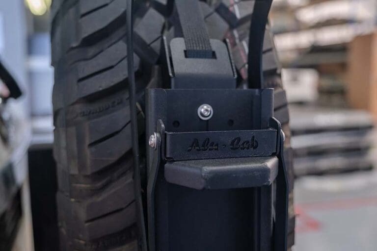 Can Crusher spare wheel mount AluCab Global