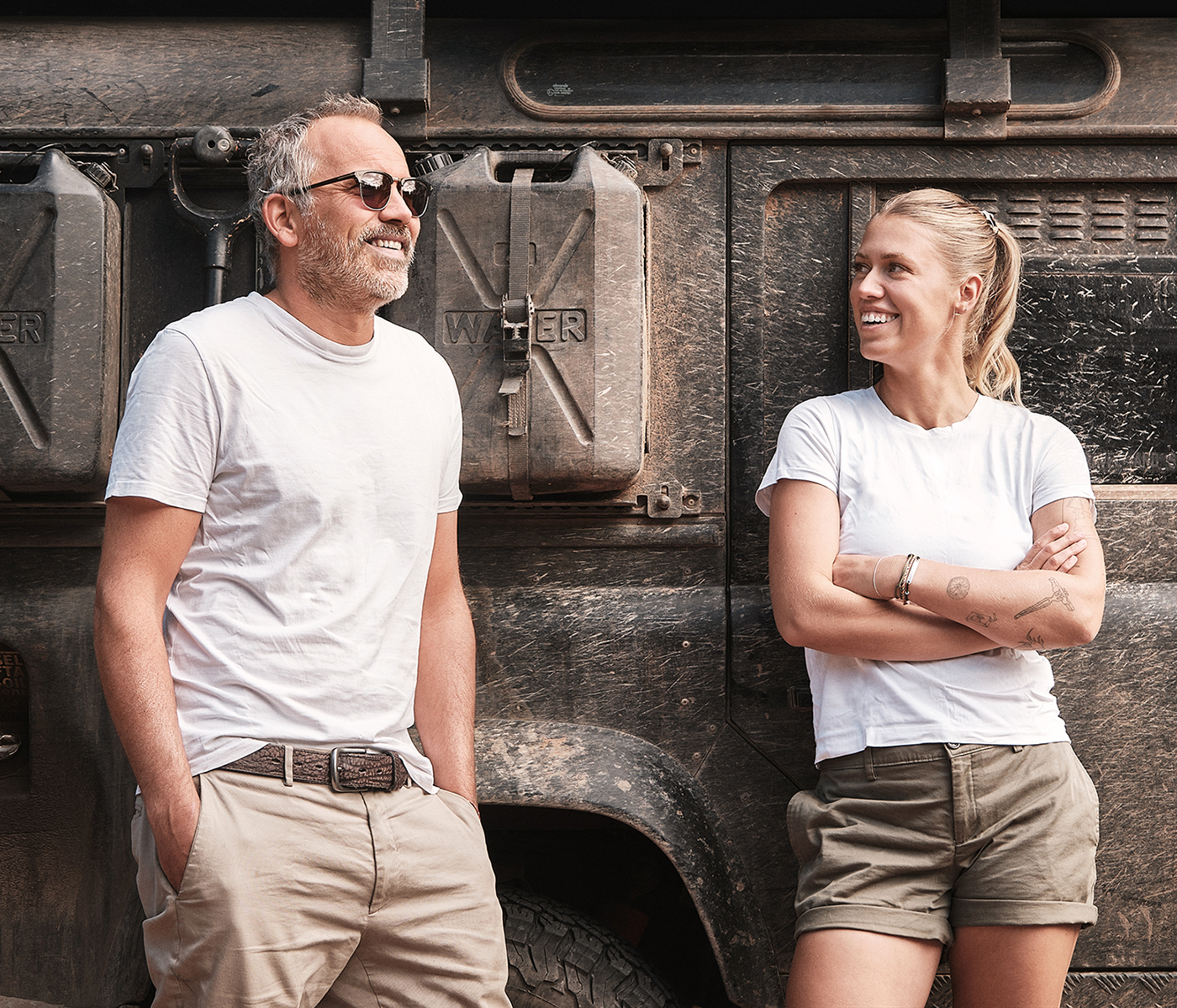  Traveling Africa in a Defender with Gravel and Salt