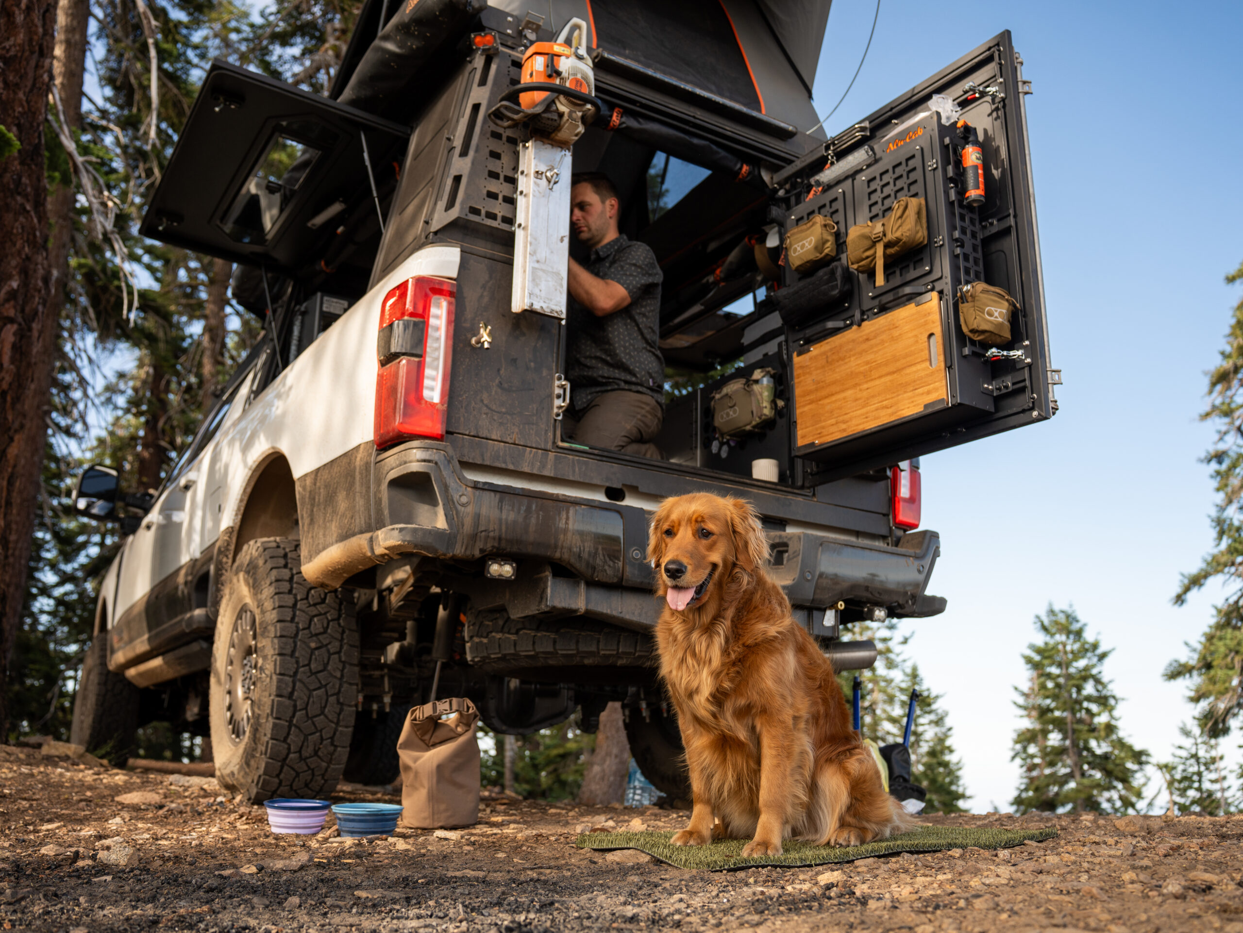  From His Dad’s Defender to a ModCAP F-250: Aidan Stott Comes Full Circle